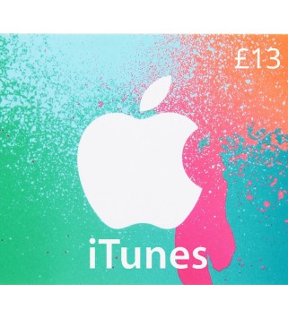 iTunes GBP 13 Card Key EUROPE